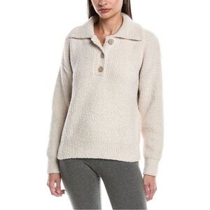 See clip 😍 New Barefoot Dreams Cozychic Button Placket Pullover. NWOT
